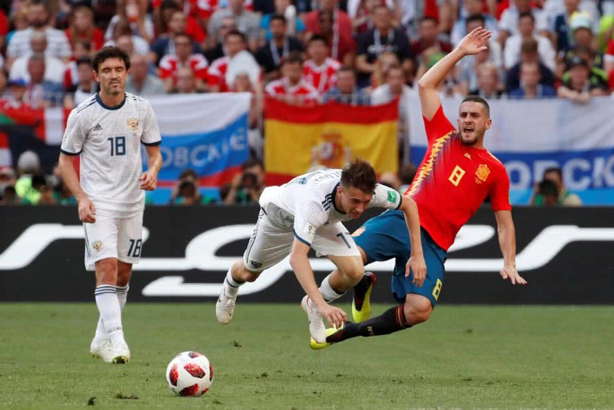 VIDEO + FOTO Surpriză URIAȘĂ la CM 2018 » ¡Adiós, España! Rusia este în sferturi după penalty-uri