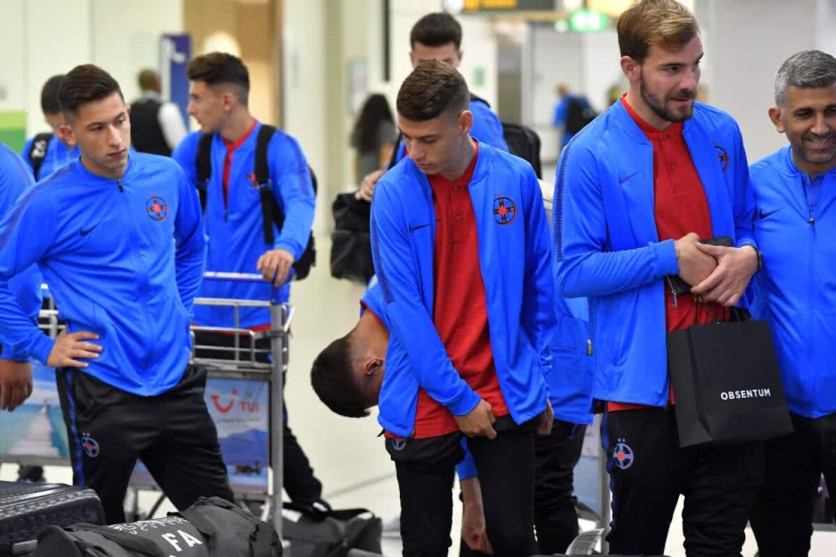 VIDEO&FOTO FCSB a plecat în al doilea cantonament al verii! Echipa a îmbrăcat noul echipament și a efecutat primul antrenament