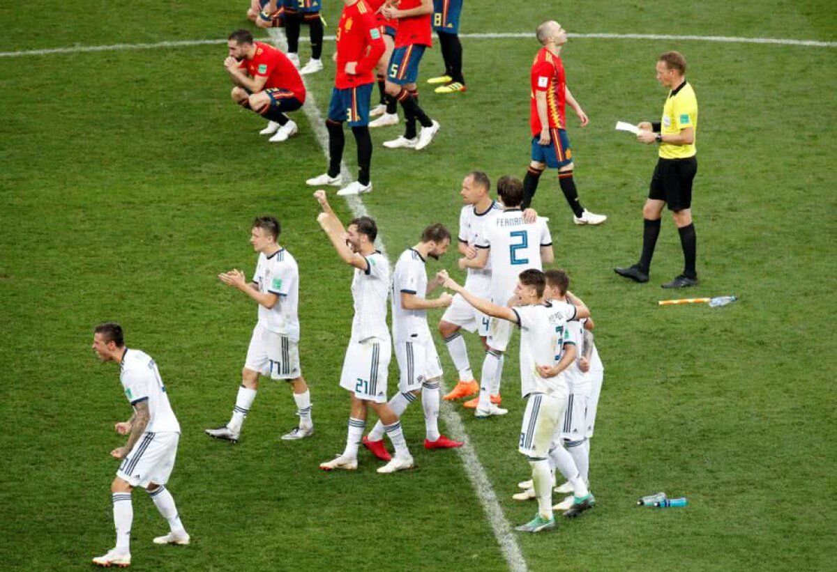 VIDEO + FOTO Surpriză URIAȘĂ la CM 2018 » ¡Adiós, España! Rusia este în sferturi după penalty-uri