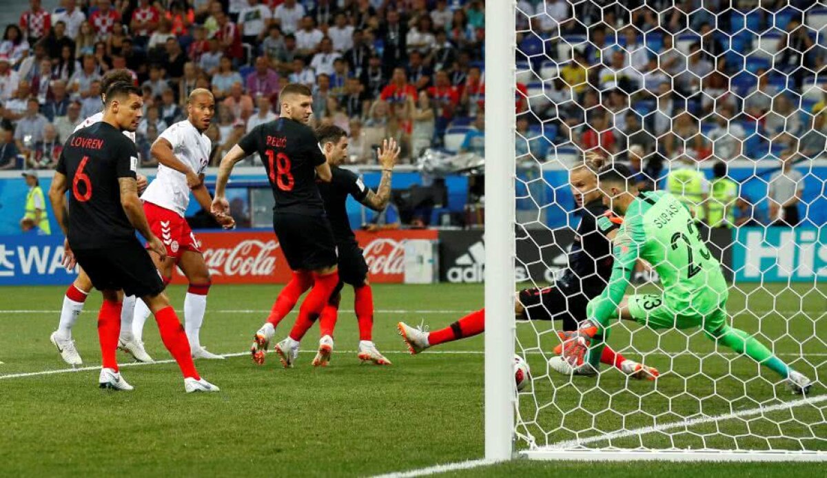 FOTO și TEXT Subasici și croații istorici » Croația e în "sferturile" Mondialului după ce a trecut de Danemarca la penalty-uri 