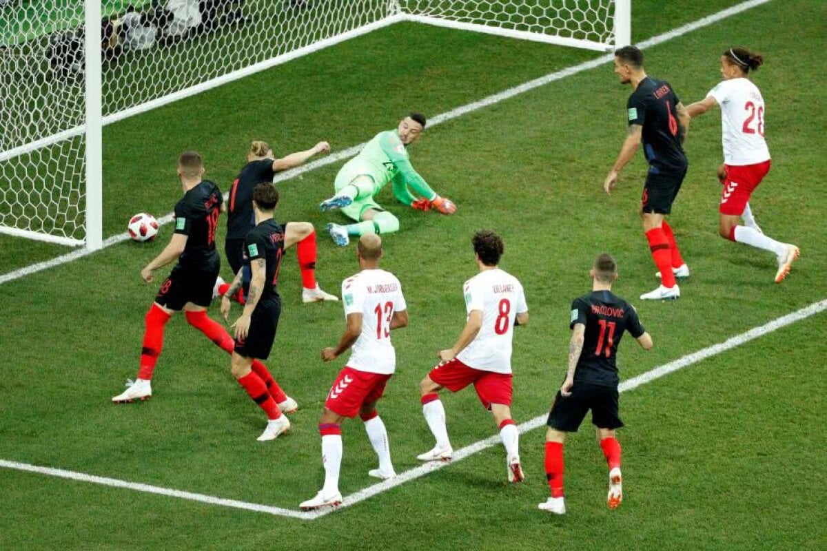 FOTO și TEXT Subasici și croații istorici » Croația e în "sferturile" Mondialului după ce a trecut de Danemarca la penalty-uri 