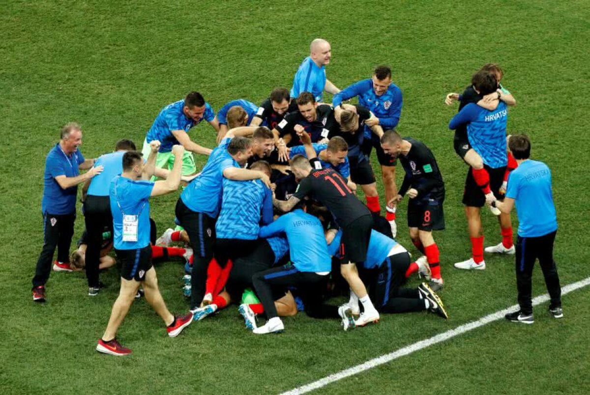 FOTO și TEXT Subasici și croații istorici » Croația e în "sferturile" Mondialului după ce a trecut de Danemarca la penalty-uri 