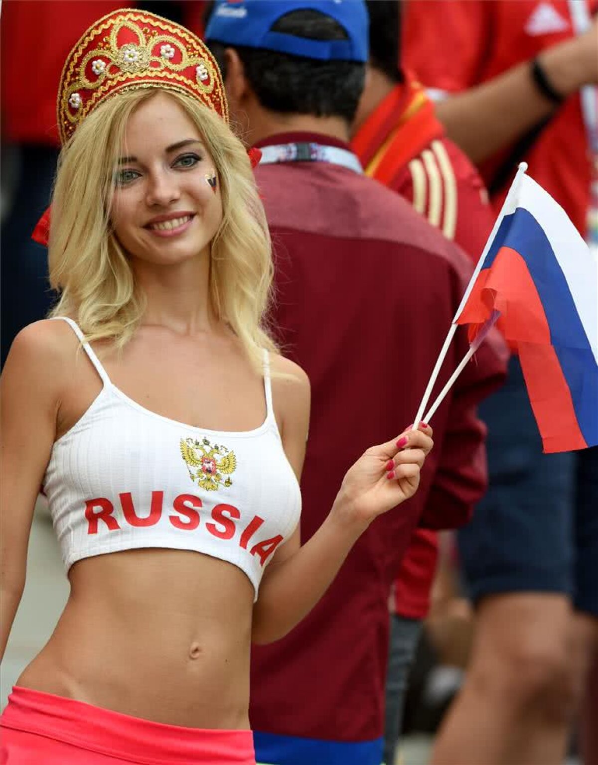 FOTO Ospitalitate de 5 stele » Imagini incendiare cu cea mai sexy rusoaică de la meciurile CM 2018