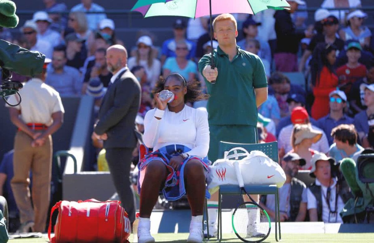 WIMBLEDON. FOTO Serena Williams s-a calificat în turul secund la Wimbledon » Revenire senzațională în setul secund + cu cine joacă în turul următor