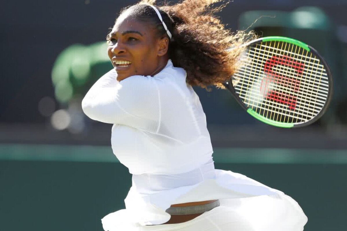 WIMBLEDON. FOTO Serena Williams s-a calificat în turul secund la Wimbledon » Revenire senzațională în setul secund + cu cine joacă în turul următor