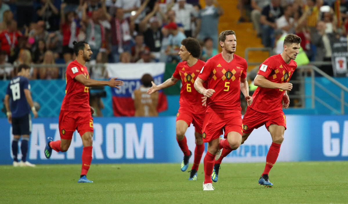 VIDEO + FOTO Belgia întoarce DRAMATIC soarta meciului cu Japonia, 3-2 » Duel incendiar cu Brazilia în sferturile de finală!