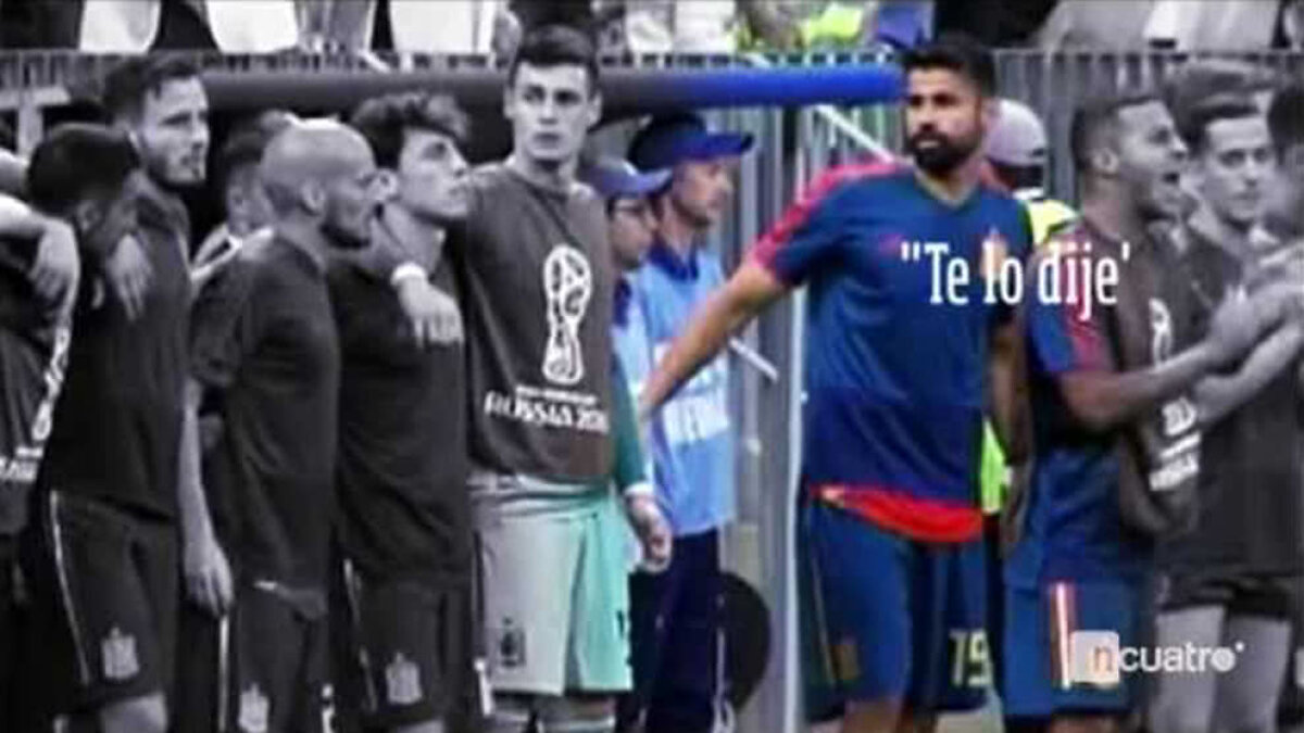 VIDEO+FOTO Ce nu s-a văzut în direct » Diego Costa a încercat să oprească dezastrul Spaniei! Știa că va rata Koke: "Ți-am zis eu"