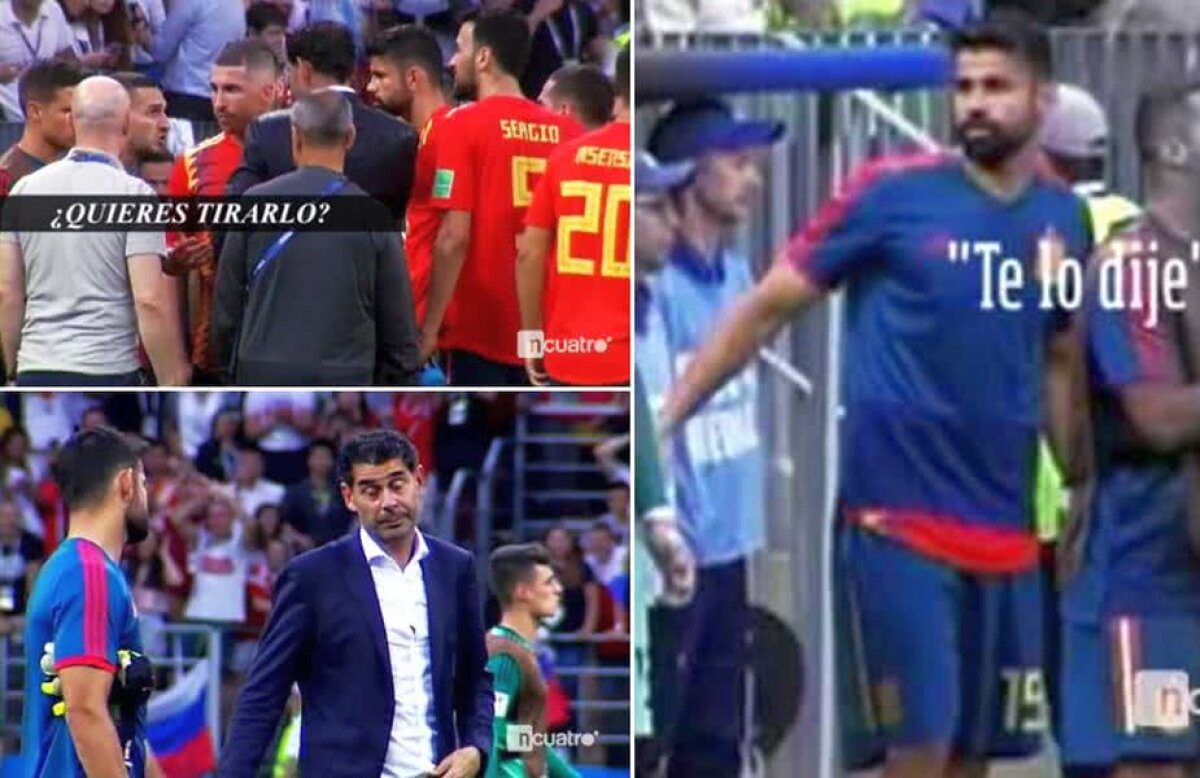 VIDEO+FOTO Ce nu s-a văzut în direct » Diego Costa a încercat să oprească dezastrul Spaniei! Știa că va rata Koke: "Ți-am zis eu"