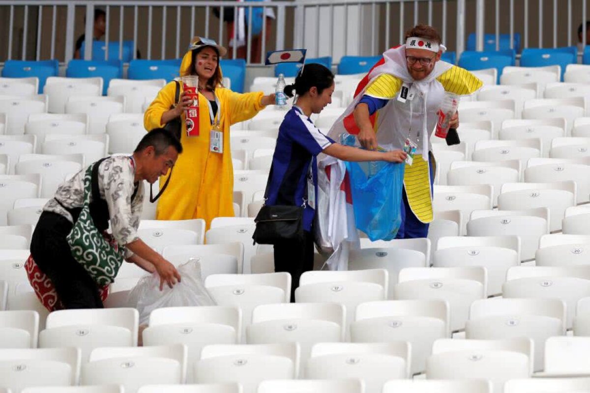 FOTO Imagine FABULOASĂ din vestiarul Japoniei după înfrângerea dramatică cu Belgia: mesaj pentru ruși 