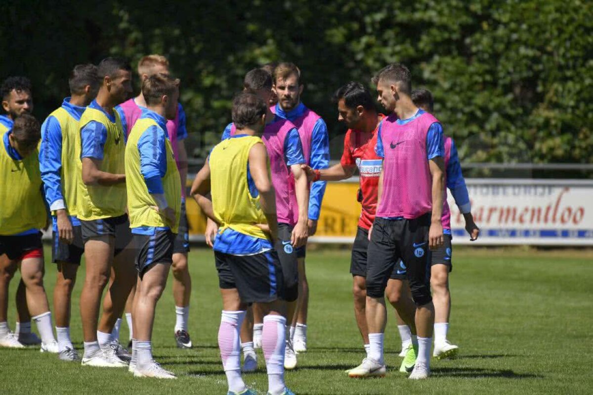 CORESPONDENȚĂ DIN OLANDA // GALERIE FOTO + VIDEO Continuă antrenamentele tari pentru FCSB » Ce i-a pus Dică pe jucători să facă
