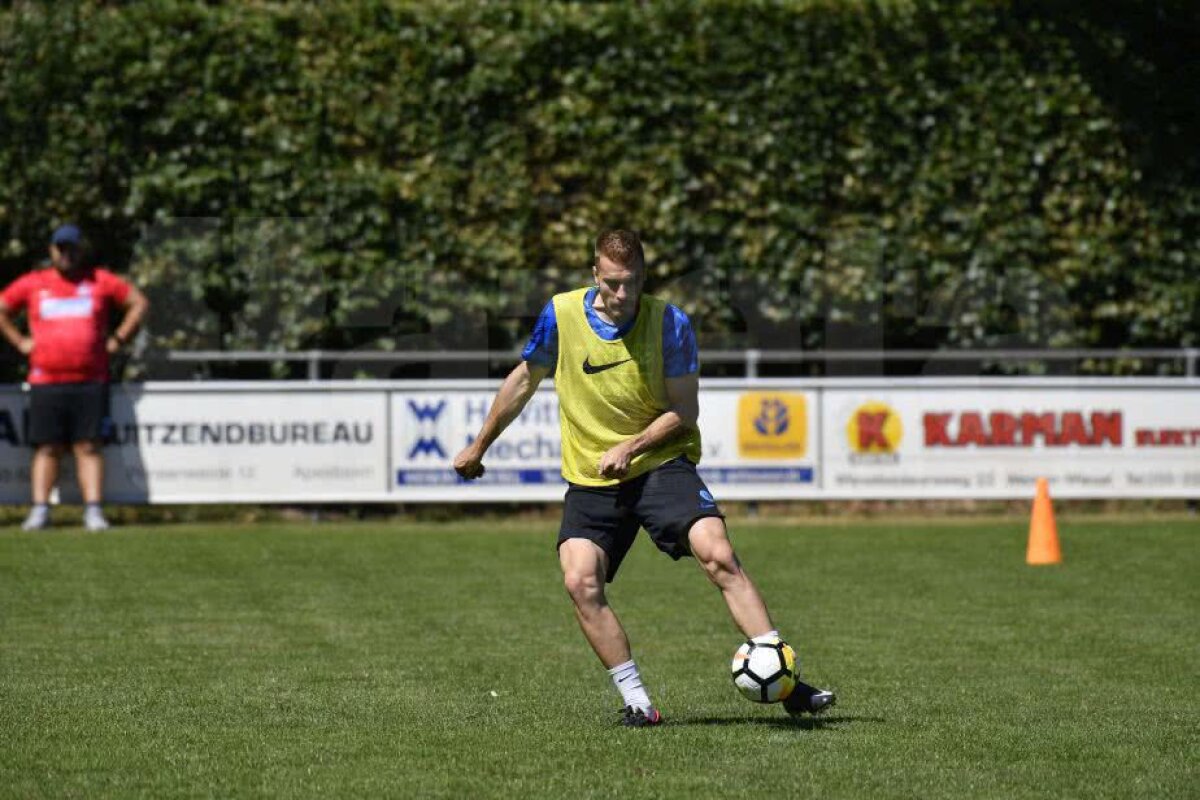 CORESPONDENȚĂ DIN OLANDA // GALERIE FOTO + VIDEO Continuă antrenamentele tari pentru FCSB » Ce i-a pus Dică pe jucători să facă