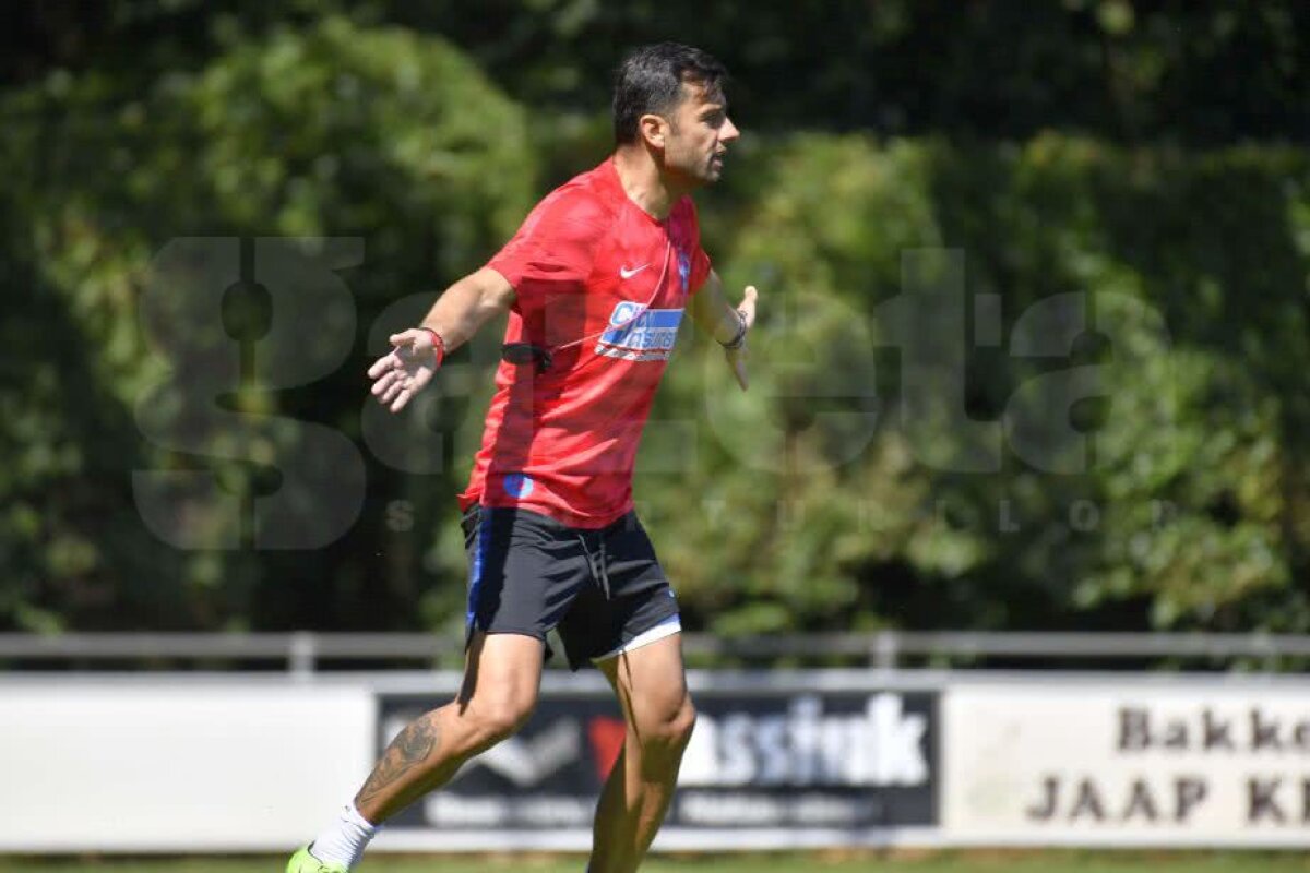 CORESPONDENȚĂ DIN OLANDA // GALERIE FOTO + VIDEO Continuă antrenamentele tari pentru FCSB » Ce i-a pus Dică pe jucători să facă
