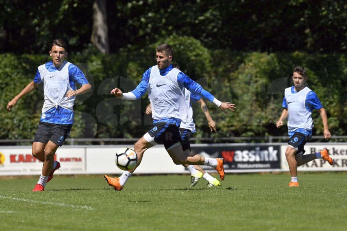 CORESPONDENȚĂ DIN OLANDA // GALERIE FOTO + VIDEO Continuă antrenamentele tari pentru FCSB » Ce i-a pus Dică pe jucători să facă