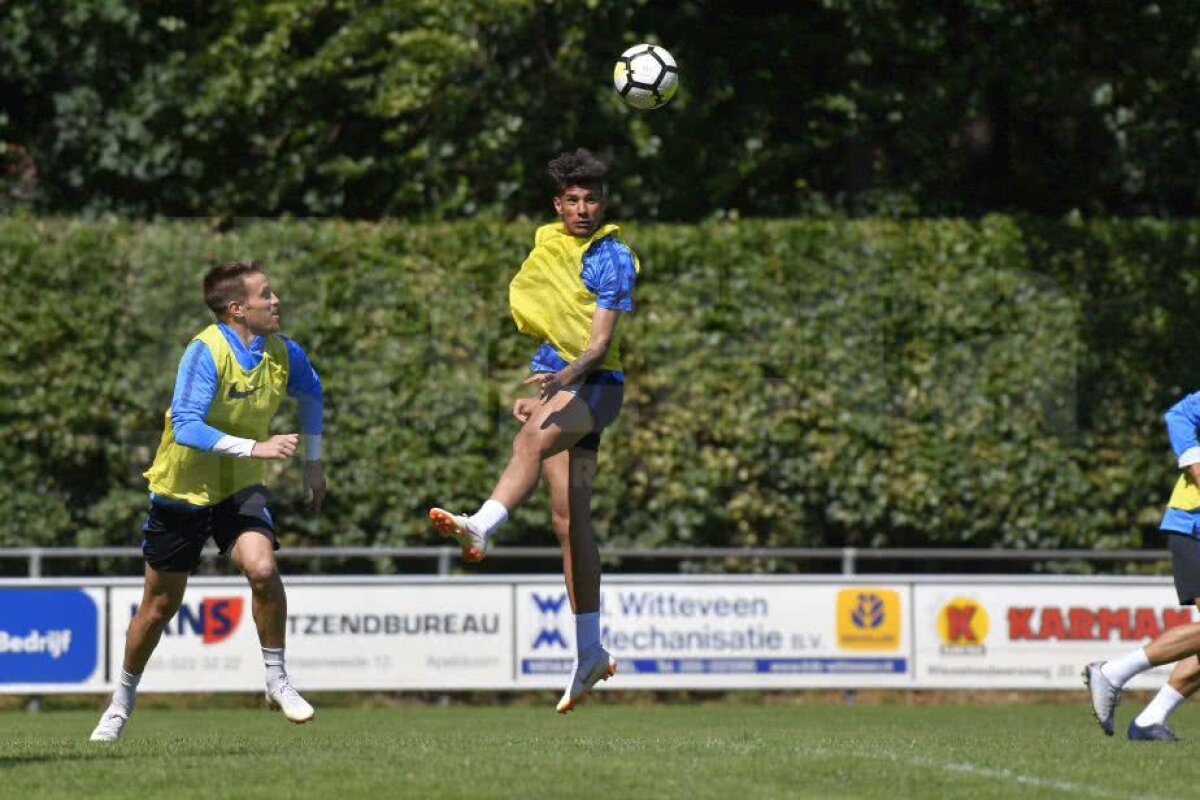 CORESPONDENȚĂ DIN OLANDA // GALERIE FOTO + VIDEO Continuă antrenamentele tari pentru FCSB » Ce i-a pus Dică pe jucători să facă