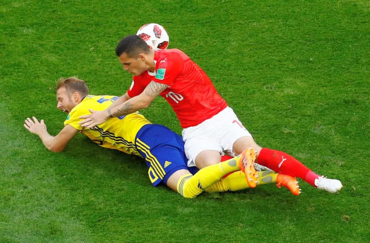 VIDEO + FOTO Victorisberg » Suedia trece de Elveția și e în "sferturile" Mondialului! Meci decis în repriza secundă