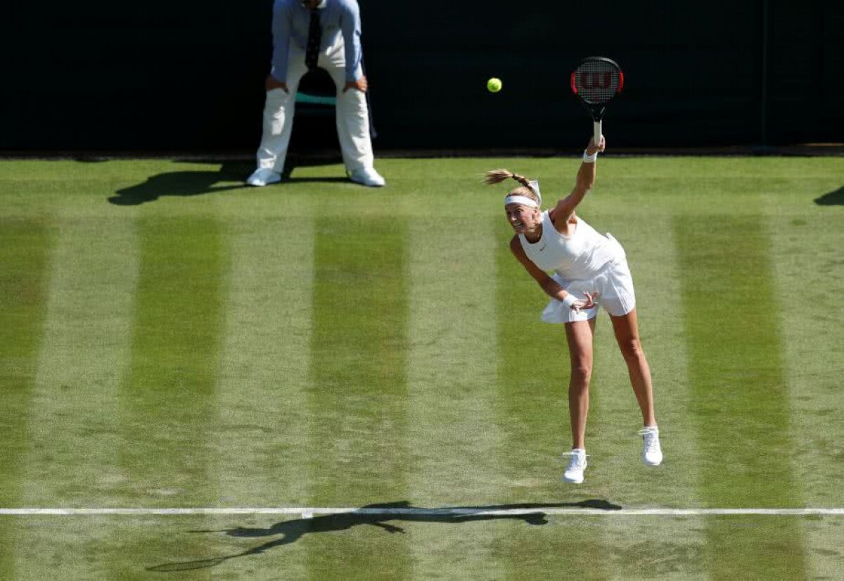 WIMBLEDON. FOTO Marea favorită a fost ELIMINATĂ în primul tur » A cedat 0-6 în setul decisiv