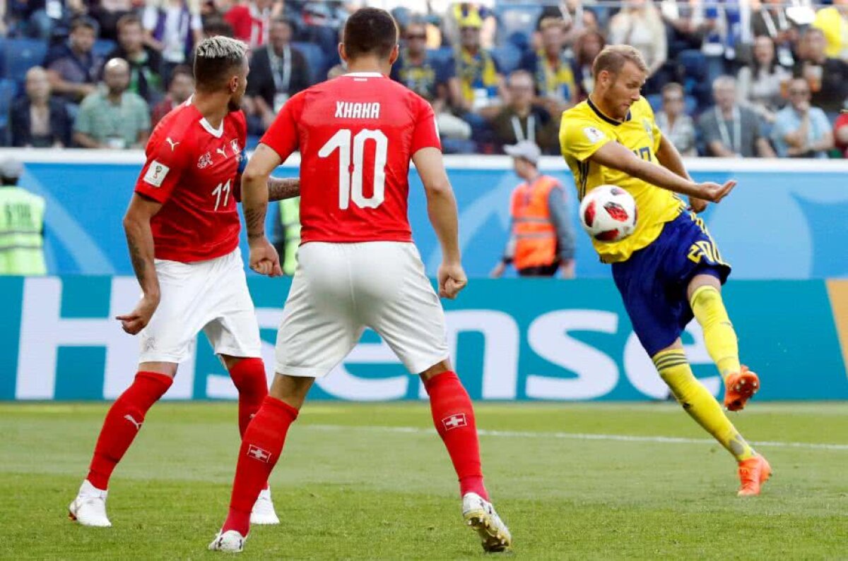 VIDEO + FOTO Victorisberg » Suedia trece de Elveția și e în "sferturile" Mondialului! Meci decis în repriza secundă