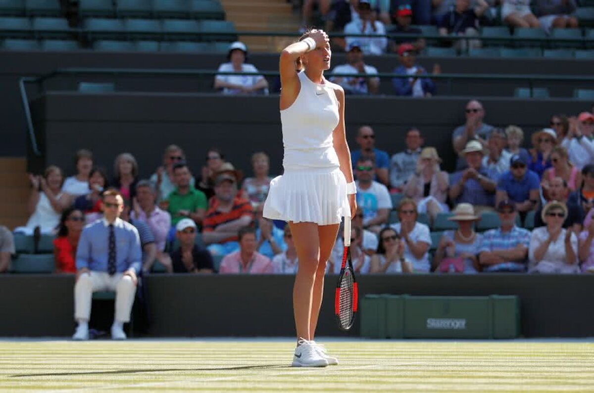 WIMBLEDON. FOTO Marea favorită a fost ELIMINATĂ în primul tur » A cedat 0-6 în setul decisiv
