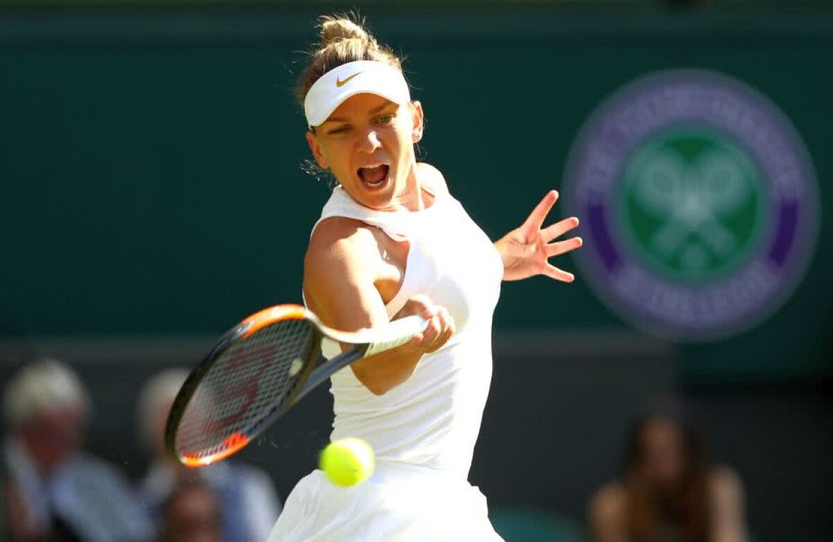SIMONA HALEP LA WIMBLEDON // GALERIE FOTO Victorie solidă pentru liderul WTA la debut! Pe cine va înfrunta în turul 2