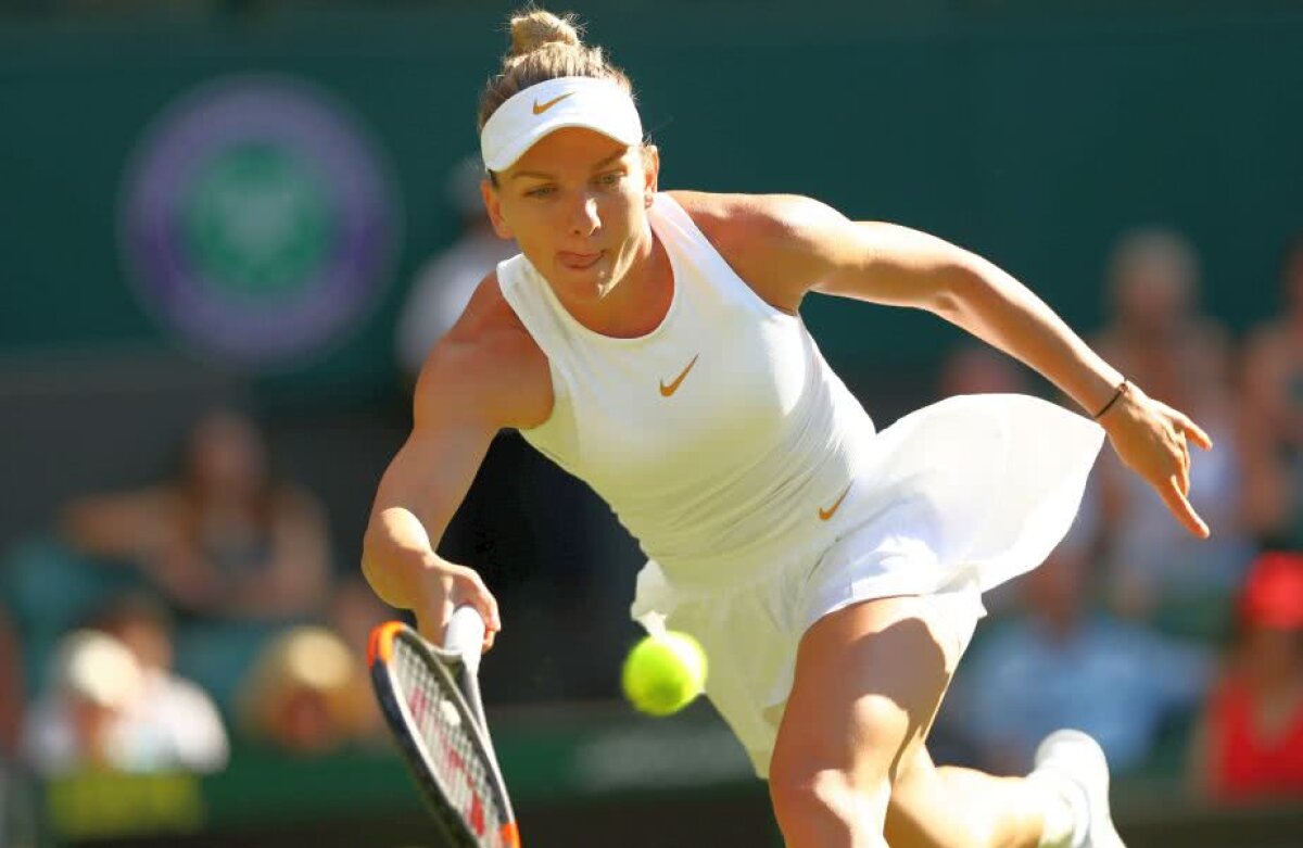 SIMONA HALEP LA WIMBLEDON // GALERIE FOTO Victorie solidă pentru liderul WTA la debut! Pe cine va înfrunta în turul 2