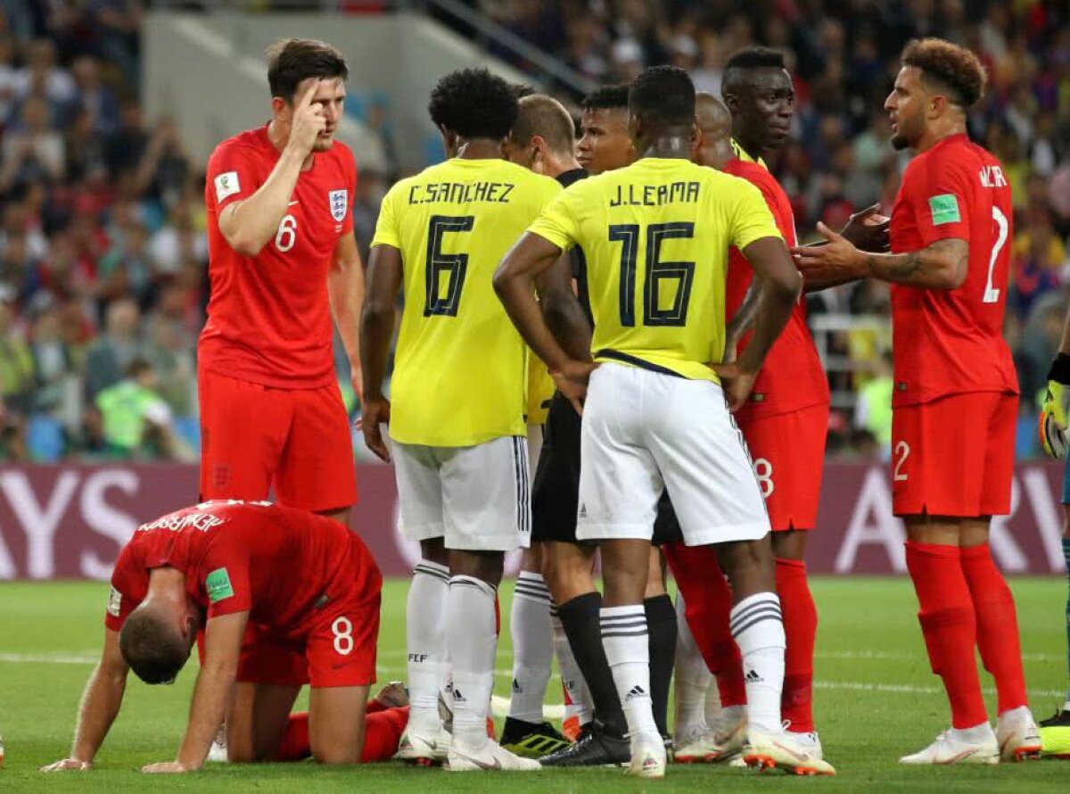 VIDEO + FOTO A patra oară a fost cu noroc la penalty-uri! Anglia o elimină pe Columbia și o va înfrunta pe Suedia în "sferturi"