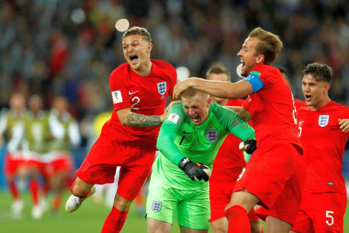 VIDEO + FOTO A patra oară a fost cu noroc la penalty-uri! Anglia o elimină pe Columbia și o va înfrunta pe Suedia în "sferturi"