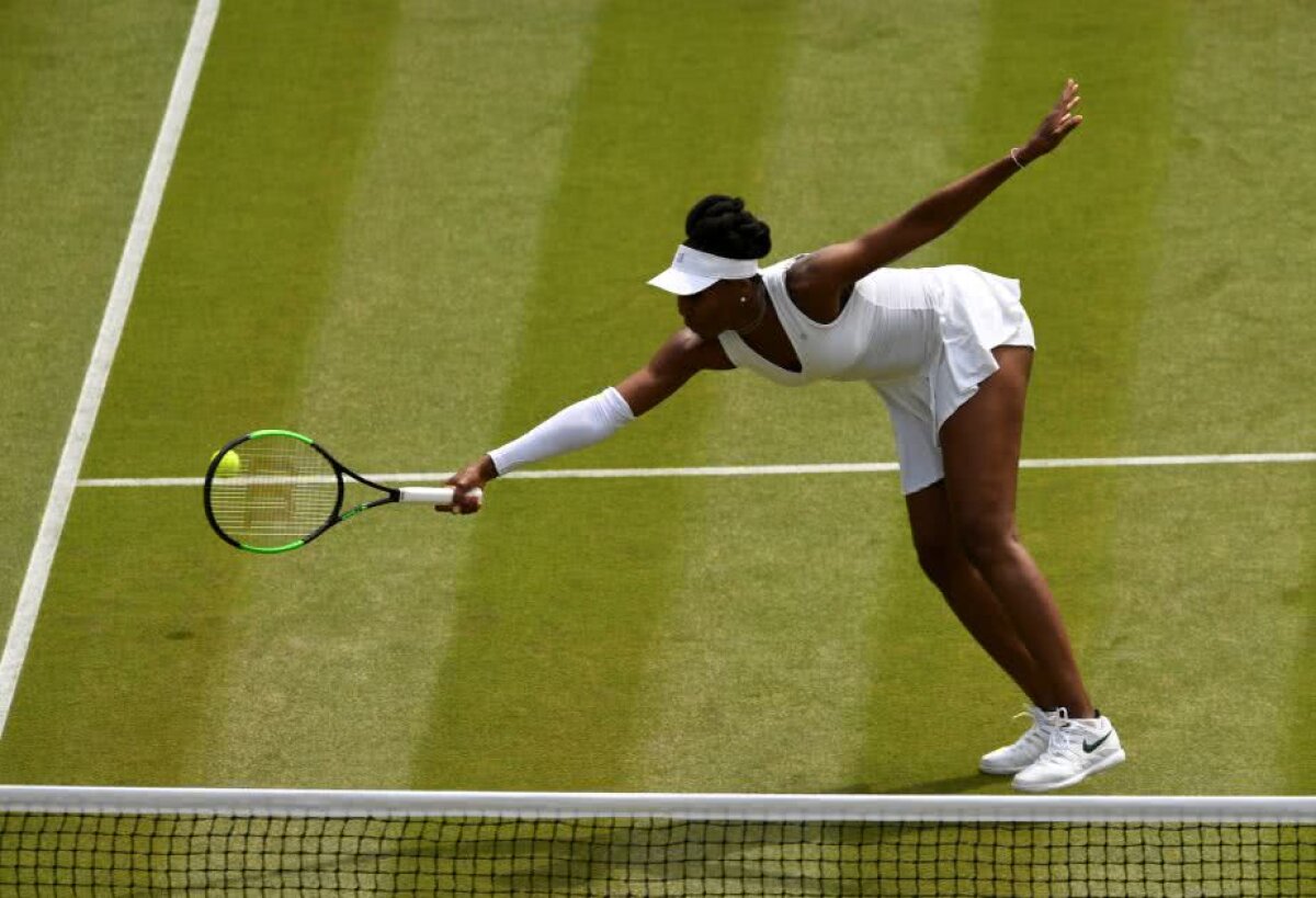 WIMBLEDON. FOTO Alexandra Dulgheru, învinsă de Venus Williams în turul secund la Wimbledon