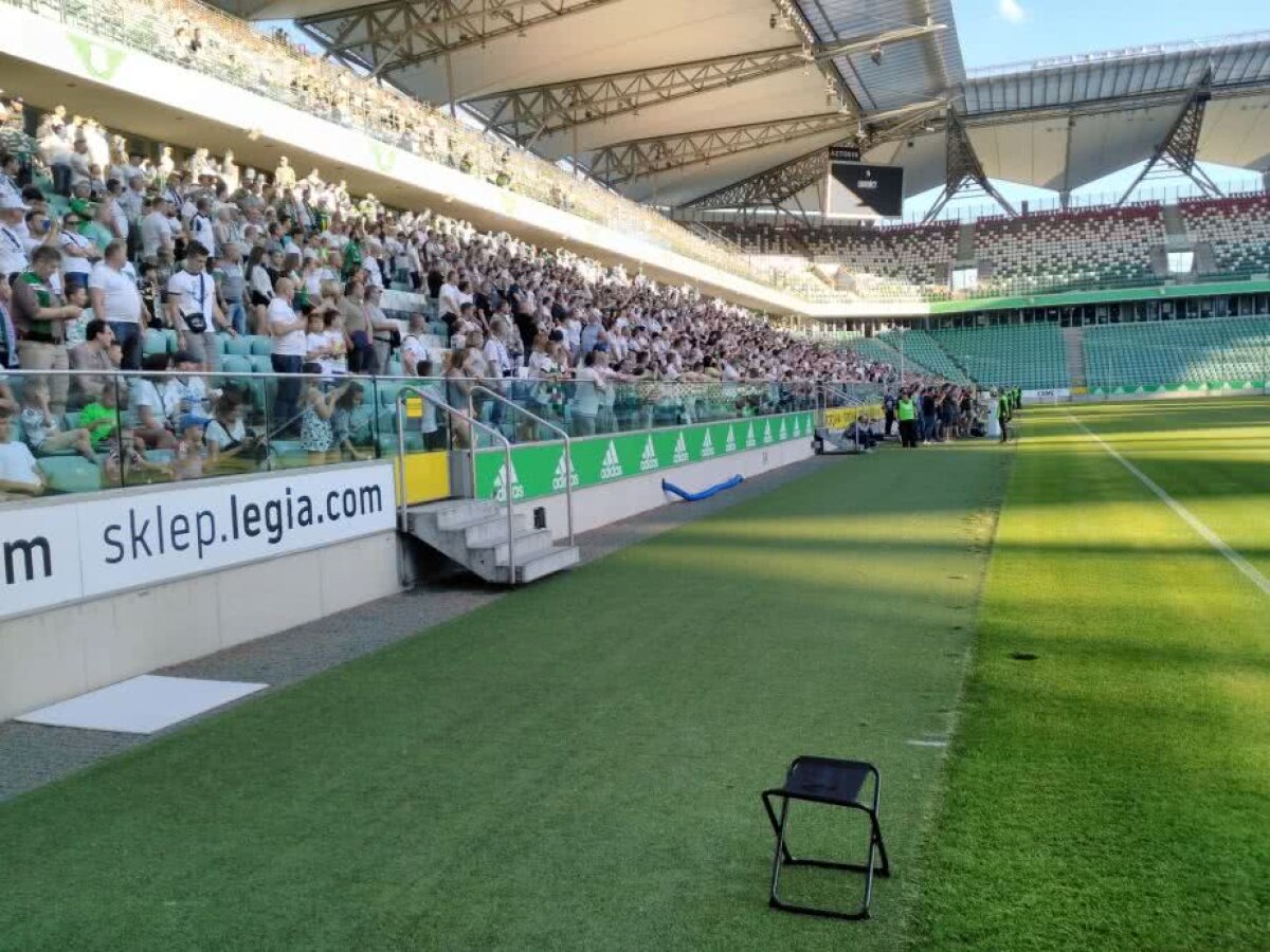 Corespondență GSP din Polonia // VIDEO + FOTO Pedepsiți de Legia » Jocul curajos al Viitorului a fost taxat de campioana Poloniei, care s-a impus cu 5-2 în meciul în care și-a prezentat lotul