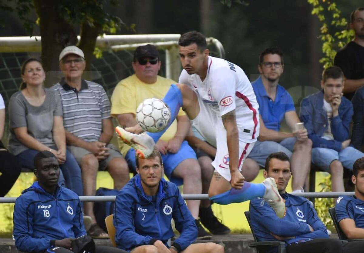 VIDEO+FOTO FCSB, egal cu FC Bruges, campioana Belgiei, scor 1-1! Vicecampionii României au ratat un penalty pe final de meci + evoluții bune pentru Man și Moruțan