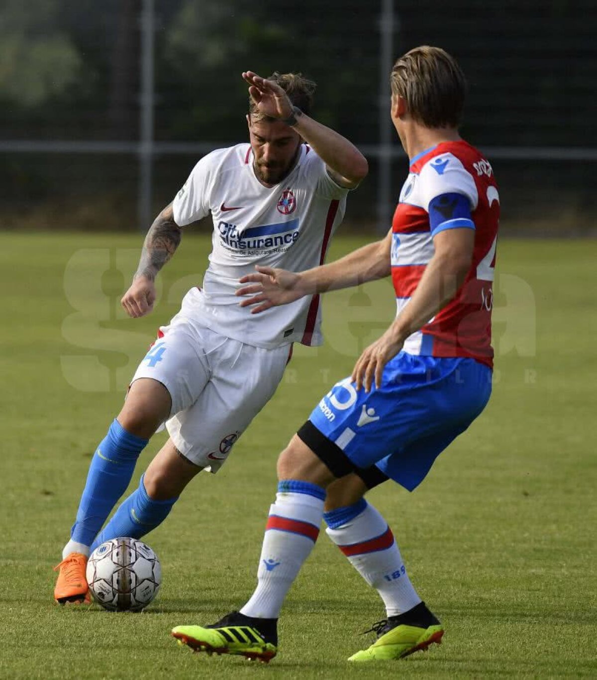 VIDEO+FOTO FCSB, egal cu FC Bruges, campioana Belgiei, scor 1-1! Vicecampionii României au ratat un penalty pe final de meci + evoluții bune pentru Man și Moruțan