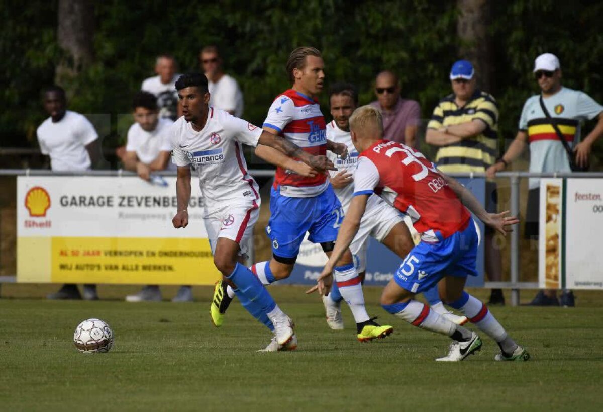 VIDEO+FOTO FCSB, egal cu FC Bruges, campioana Belgiei, scor 1-1! Vicecampionii României au ratat un penalty pe final de meci + evoluții bune pentru Man și Moruțan