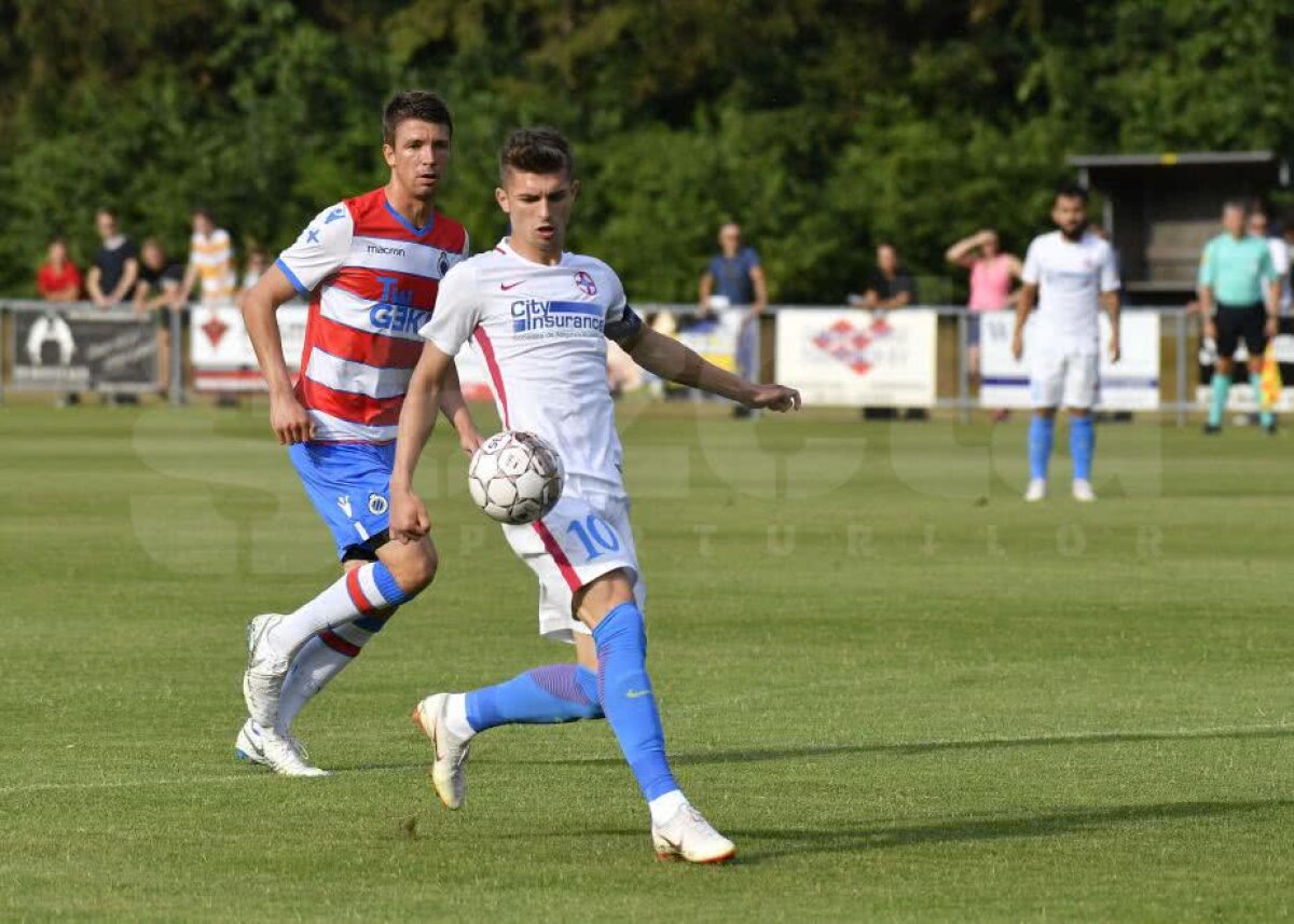 VIDEO+FOTO FCSB, egal cu FC Bruges, campioana Belgiei, scor 1-1! Vicecampionii României au ratat un penalty pe final de meci + evoluții bune pentru Man și Moruțan