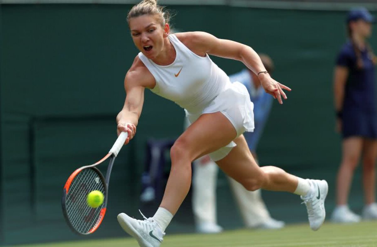 SIMONA HALEP LA WIMBLEDON. VIDEO + FOTO Simona Halep, victorie entuziasmantă în turul II la Wimbledon! A câștigat 10 game-uri la rând + cine e viitoarea adversară
