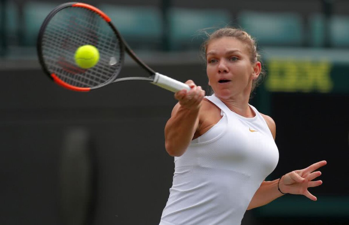 SIMONA HALEP LA WIMBLEDON. VIDEO + FOTO Simona Halep, victorie entuziasmantă în turul II la Wimbledon! A câștigat 10 game-uri la rând + cine e viitoarea adversară