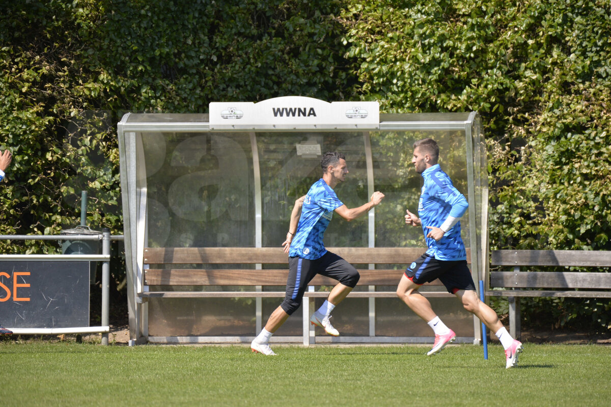 Corespondență GSP din Olanda » FOTO + VIDEO Imagini de la antrenamentul de azi al FCSB-ului » Man și Teixeira au făcut spectacol + dueluri încinse la 6 contra 6