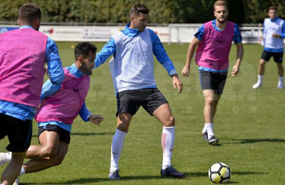 Corespondență GSP din Olanda » FOTO + VIDEO Imagini de la antrenamentul de azi al FCSB-ului » Man și Teixeira au făcut spectacol + dueluri încinse la 6 contra 6