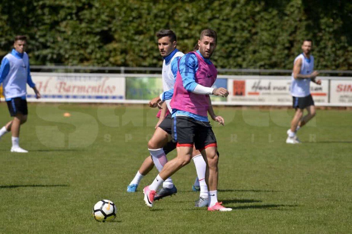 Corespondență GSP din Olanda » FOTO + VIDEO Imagini de la antrenamentul de azi al FCSB-ului » Man și Teixeira au făcut spectacol + dueluri încinse la 6 contra 6