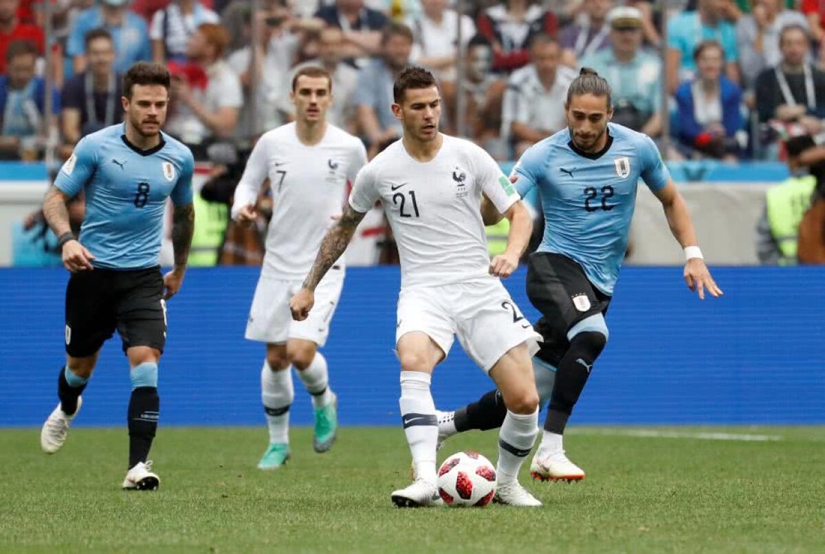 VIDEO+FOTO Vis terminat pentru Uruguay! Franța învinge cu 2-0 și merge în semifinale
