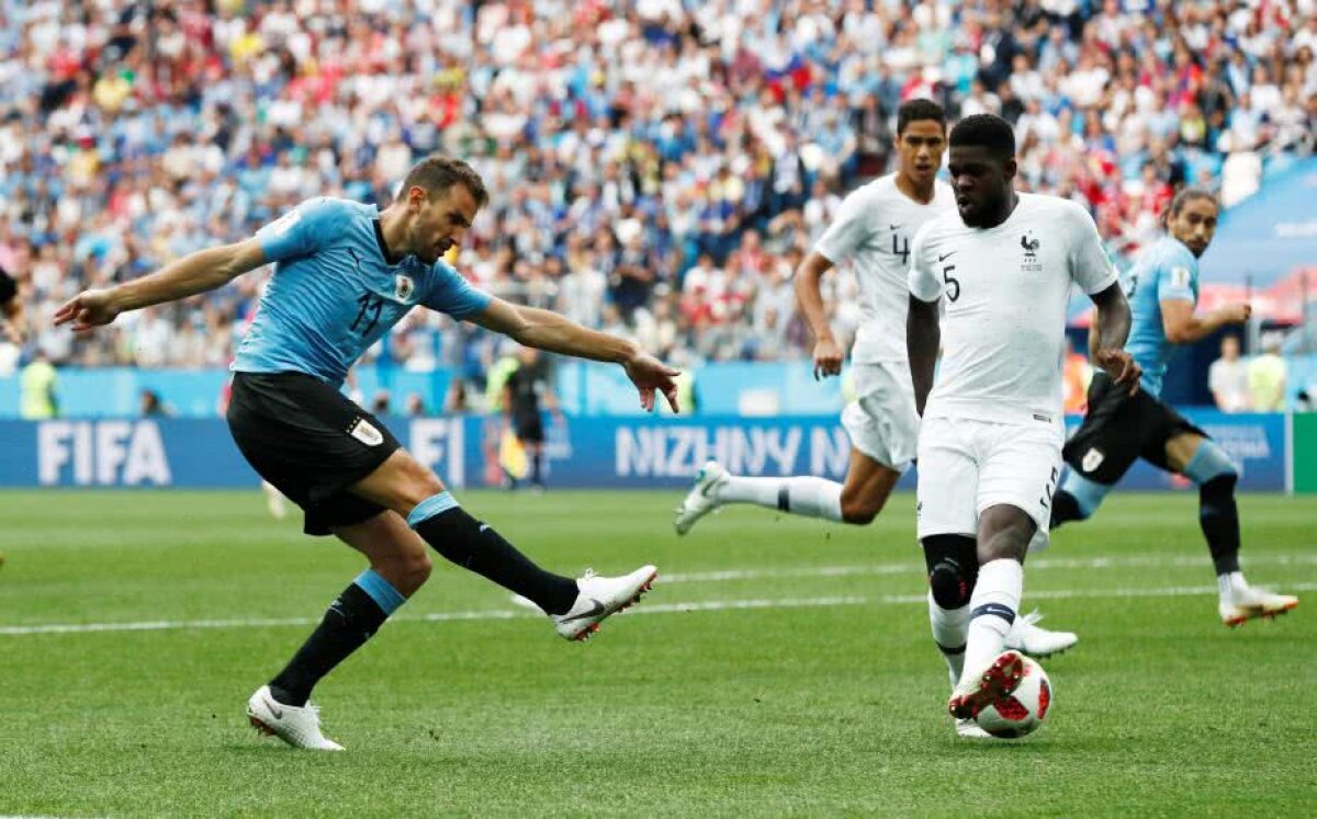 VIDEO+FOTO Vis terminat pentru Uruguay! Franța învinge cu 2-0 și merge în semifinale