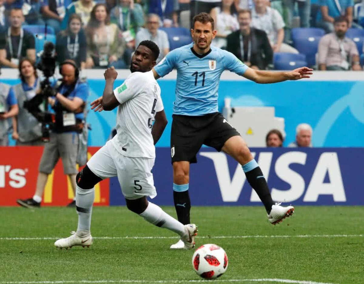 VIDEO+FOTO Vis terminat pentru Uruguay! Franța învinge cu 2-0 și merge în semifinale