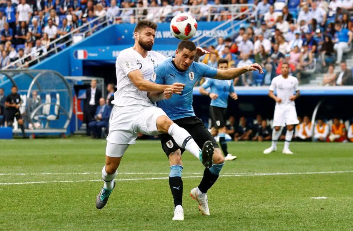 VIDEO+FOTO Vis terminat pentru Uruguay! Franța învinge cu 2-0 și merge în semifinale