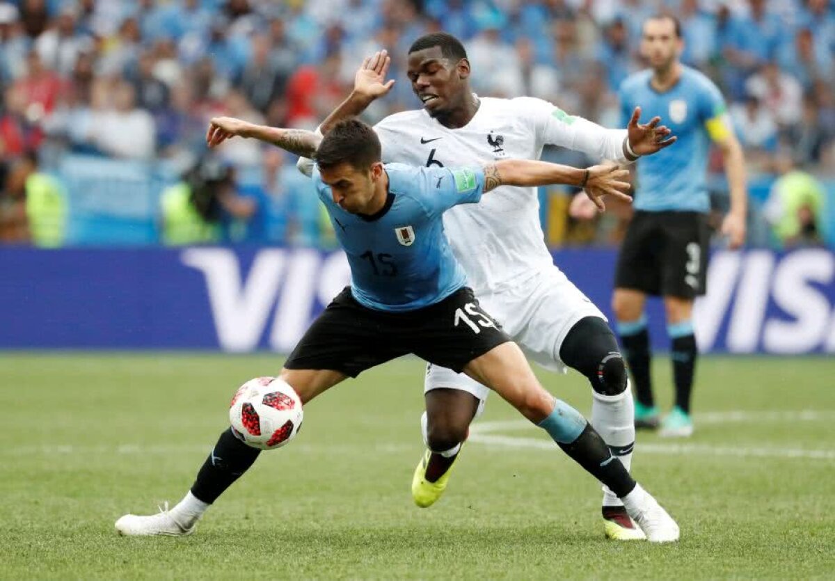 VIDEO+FOTO Vis terminat pentru Uruguay! Franța învinge cu 2-0 și merge în semifinale