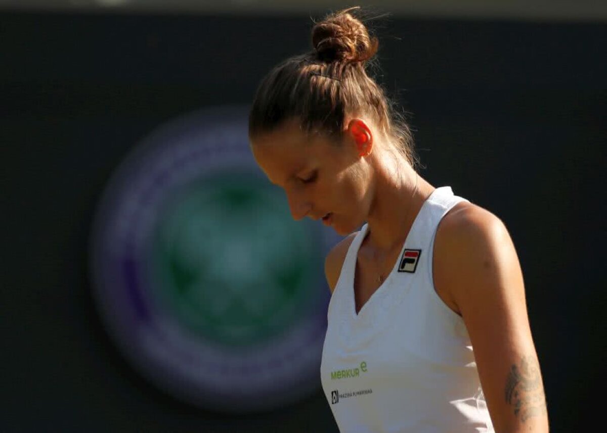 VIDEO+FOTO A început bine, a terminat prost! Buzărnescu, OUT de la Wimbledon după ce a pierdut cu Pliskova: " A fost mult mai bună ca mine timp de un set și jumătate"