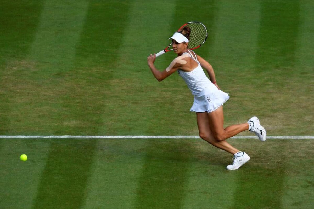 VIDEO+FOTO A început bine, a terminat prost! Buzărnescu, OUT de la Wimbledon după ce a pierdut cu Pliskova: " A fost mult mai bună ca mine timp de un set și jumătate"