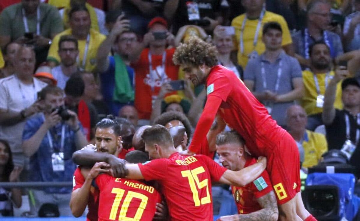 VIDEO+FOTO Ce ȘOC! Belgia trece de Brazilia, 2-1, și joacă împotriva Franței pentru un loc în finala Mondialului!