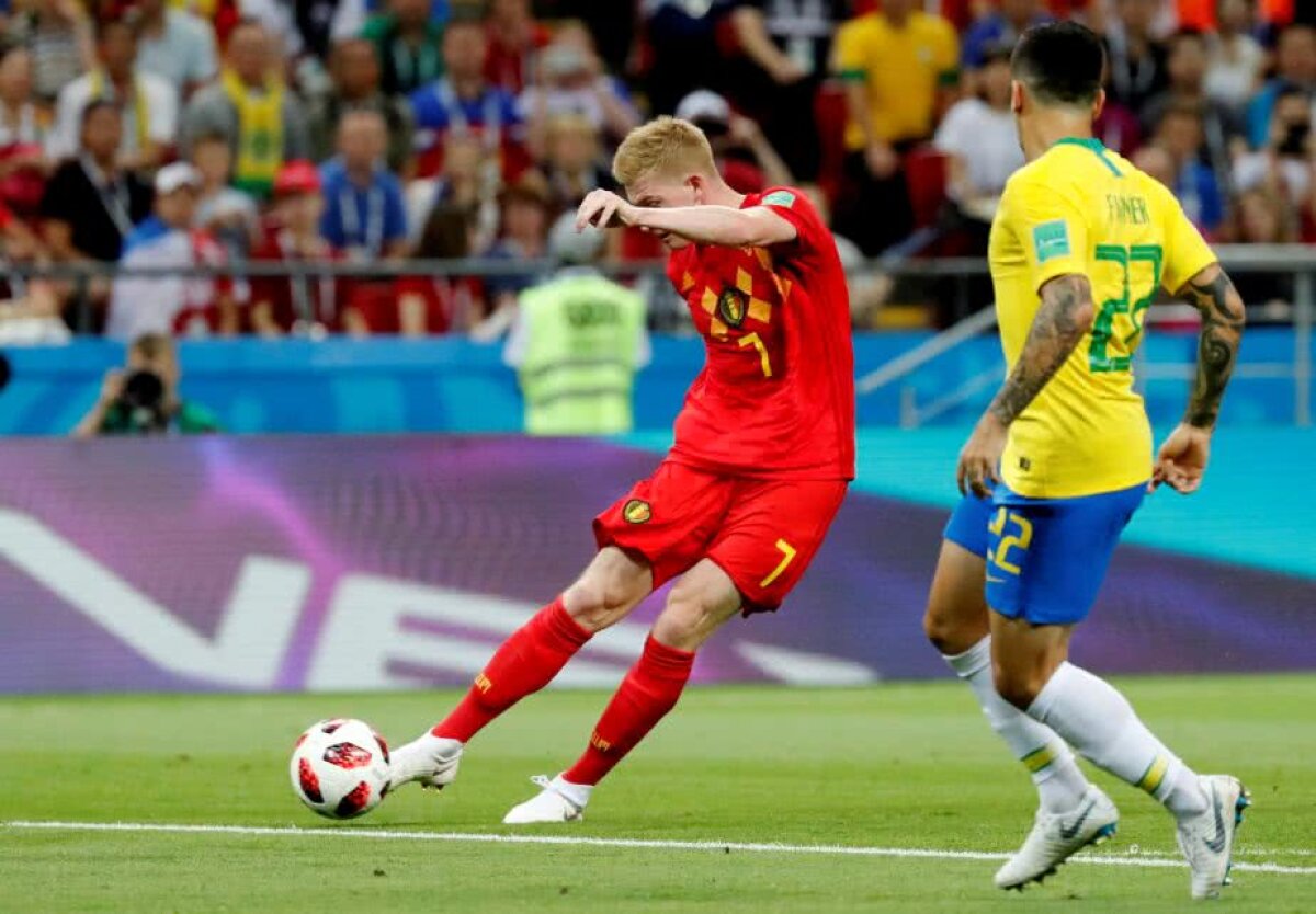 VIDEO+FOTO Ce ȘOC! Belgia trece de Brazilia, 2-1, și joacă împotriva Franței pentru un loc în finala Mondialului!