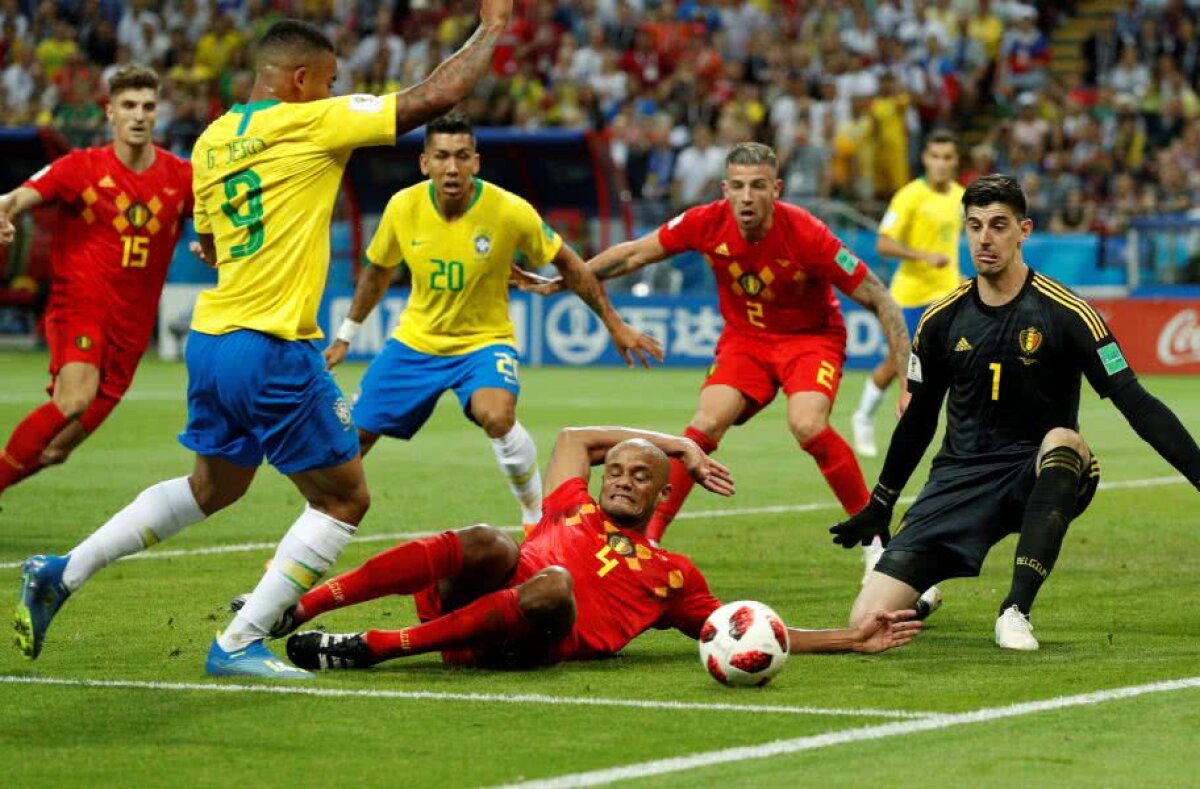 VIDEO + FOTO Moment controversat în Brazilia - Belgia! A greșit VAR-ul? Sud-americanii au cerut penalty, Mazici n-a dat nimic!