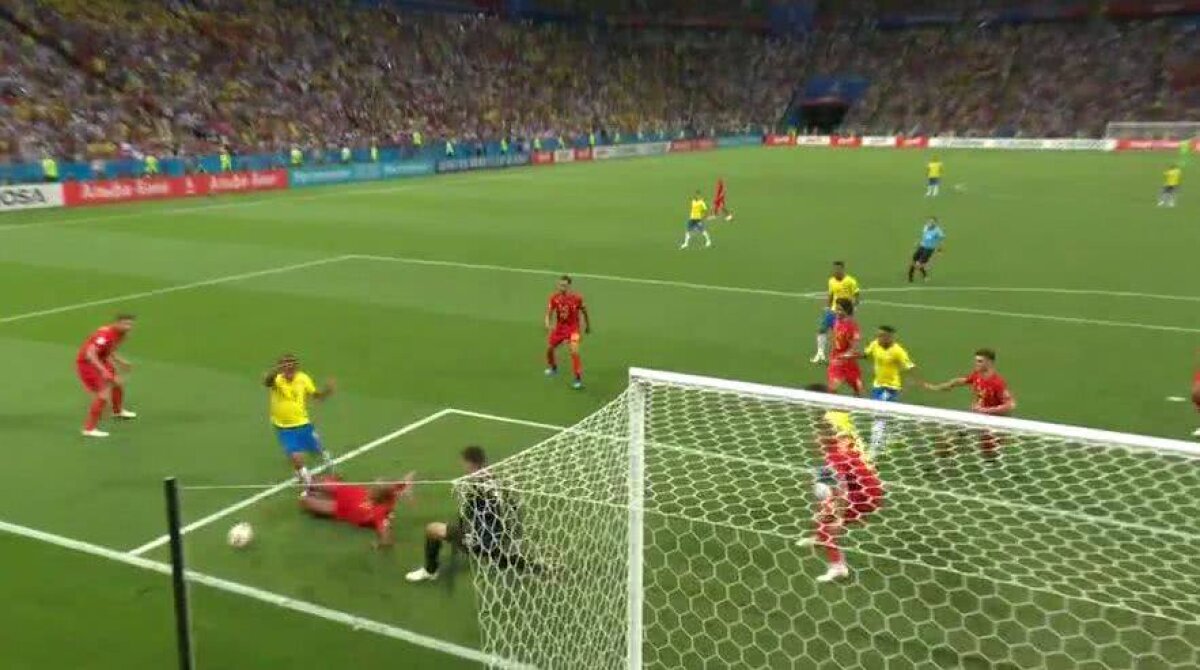 VIDEO + FOTO Moment controversat în Brazilia - Belgia! A greșit VAR-ul? Sud-americanii au cerut penalty, Mazici n-a dat nimic!