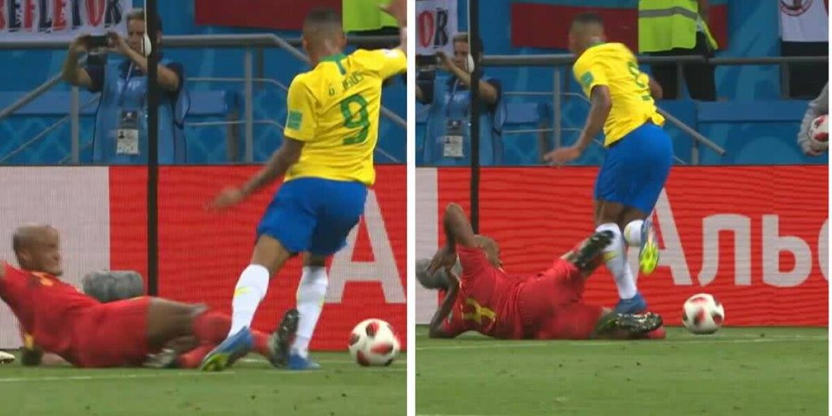 VIDEO + FOTO Moment controversat în Brazilia - Belgia! A greșit VAR-ul? Sud-americanii au cerut penalty, Mazici n-a dat nimic!