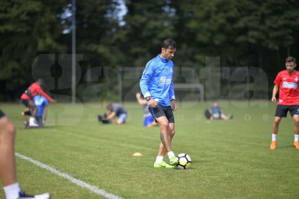 Corespondență GSP din Olanda » Nicolae Dică a împărțit jucătorii de la FCSB în două grupuri » Ce a pregătit azi antrenorul roș-albaștrilor